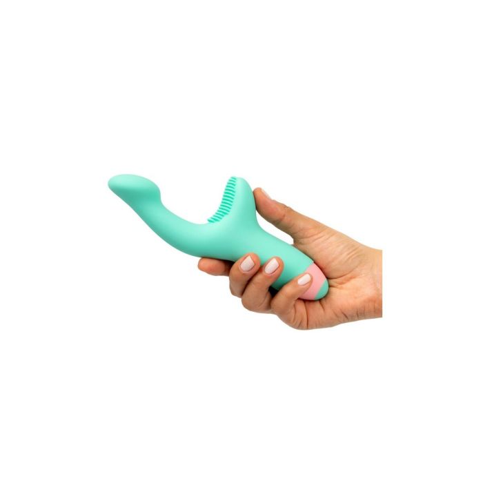 Vibrador Doble Estimulación Diversual Verde Claro 4