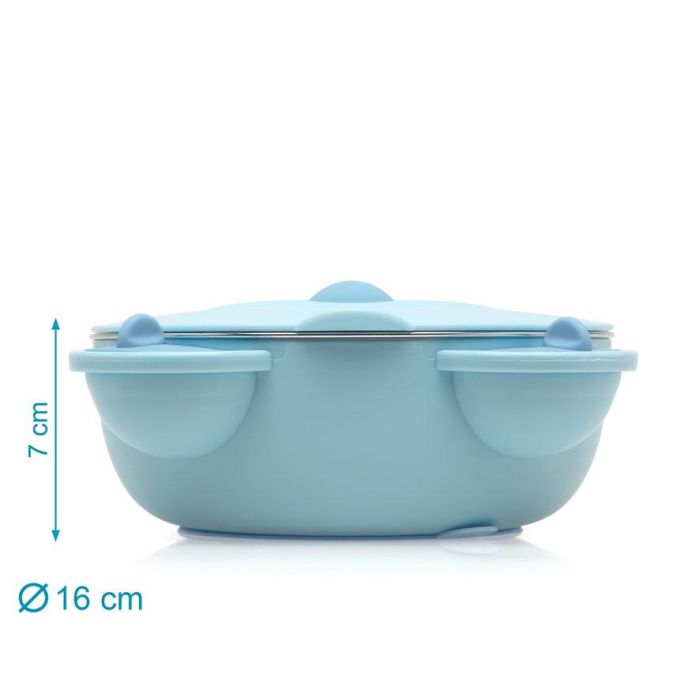 Recipiente Térmico Para Alimentos En Acero Inoxidable Azul 3 Recipiente Térmico Para Alimentos En Acero Inoxidable Azul 3