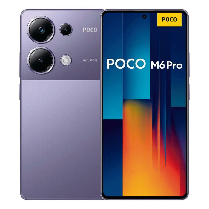 Smartphone Xiaomi Poco M6 Pro 6,67" Octa Core 12 GB 512 GB Púrpura 4 Smartphone Xiaomi Poco M6 Pro 6,67" Octa Core 12 GB 512 GB Púrpura 4