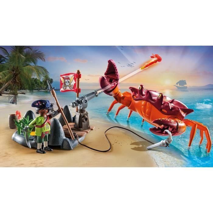 PLAYMOBIL 71532 Pirata y cangrejo gigante - Los Piratas 1 PLAYMOBIL 71532 Pirata y cangrejo gigante - Los Piratas 1