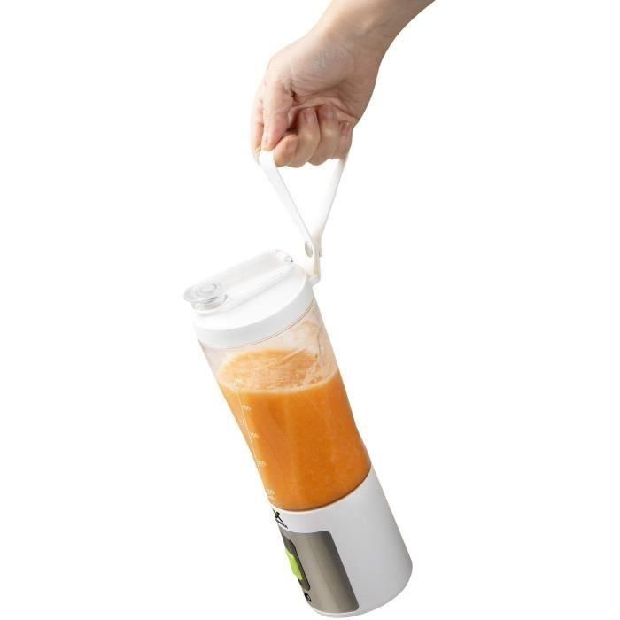 Licuadora portátil inalámbrica - DOMO - DO752BL - XPOWER - 120 W - 600 ml - Blanca 5 Licuadora portátil inalámbrica - DOMO - DO752BL - XPOWER - 120 W - 600 ml - Blanca 5