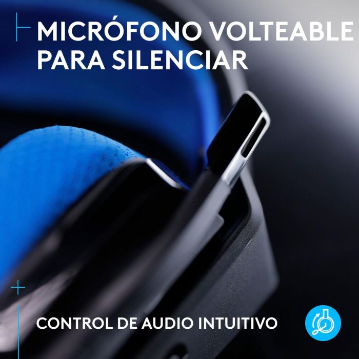 Logitech Auriculares Gaming G535 Inalámbricos LIGHTSPEED Negro, Compatible con Mac y Windows 7 Logitech Auriculares Gaming G535 Inalámbricos LIGHTSPEED Negro, Compatible con Mac y Windows 7