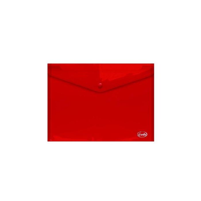Dosier Sobre Forofis Pp Broche A4 Rojo Opaco (Set de 12)