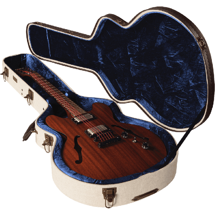 Gator Estuche Guitarra 335/Semi Hollow GW Deluxe Beige 4