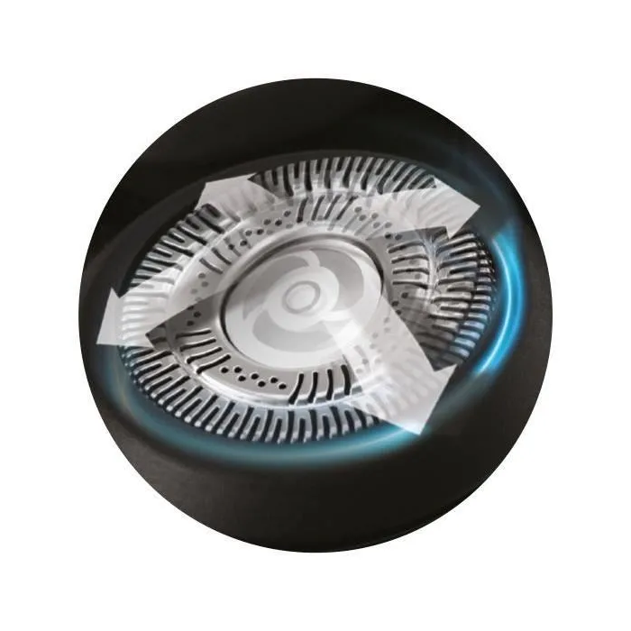 Remington XR1755 Afeitadora rotativa con Sistema híbrido SynX y Cuchillas flexibles, 100% resistente al agua, Autonomía 50 min