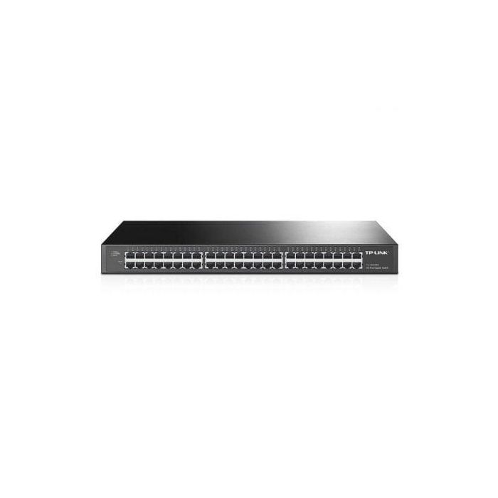 TP-Link TL-SG1048 No administrado Gigabit Ethernet (10/100/1000) 1U Negro TP-Link TL-SG1048 No administrado Gigabit Ethernet (10/100/1000) 1U Negro