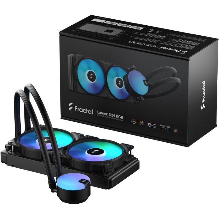 Fractal Design Refrigeración Líquida Lumen S24 V2 RGB, Compatible Intel/AMD, ARGB, Ventilador y Radiador Integrados, FD-W-L1-S2412 6 Fractal Design Refrigeración Líquida Lumen S24 V2 RGB, Compatible Intel/AMD, ARGB, Ventilador y Radiador Integrados, FD-W-L1-S2412 6