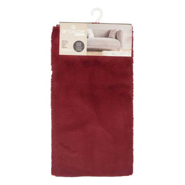 Alfombra Gift Decor 3 3 Granate Poliéster 90 x 0,25 x 60 cm 2 Alfombra Gift Decor 3 3 Granate Poliéster 90 x 0,25 x 60 cm 2