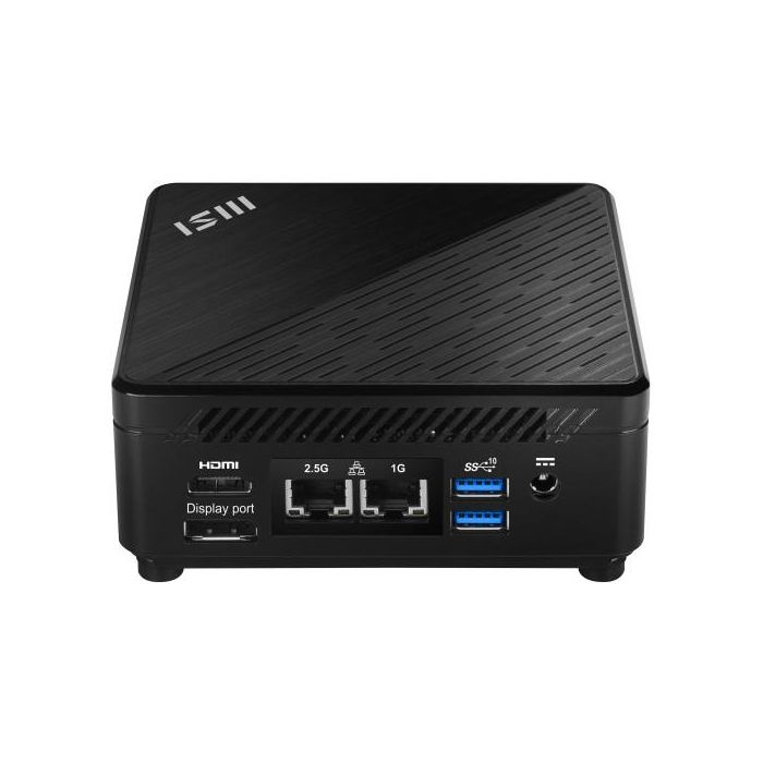 MSI MINI PC CUBI 5 12M-254ES. I5-1235U. INTEL UHD GRAPHICS. DDR4 8GB (8GB*1). 2X DDR4 1600(3200)MHz (64 GB MAX). 512G SSD. W11 HOME. NEGRO. 5 MSI MINI PC CUBI 5 12M-254ES. I5-1235U. INTEL UHD GRAPHICS. DDR4 8GB (8GB*1). 2X DDR4 1600(3200)MHz (64 GB MAX). 512G SSD. W11 HOME. NEGRO. 5