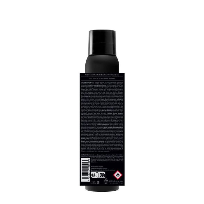 Sebastian Professionals DRYNAMIC+ Champú Seco en Aerosol 180 ml para Estilo, Textura y Volumen Instantáneo, Absorbe Grasa, Revitaliza Cabello entre Lavados
