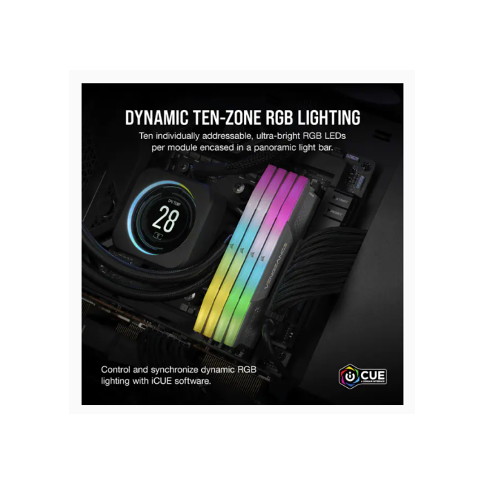 Memoria Corsair Ddr5 32Gb 2X16Gb Pc5200 Vengeance Rgb CMH32GX5M2B5200Z40K 2 Memoria Corsair Ddr5 32Gb 2X16Gb Pc5200 Vengeance Rgb CMH32GX5M2B5200Z40K 2