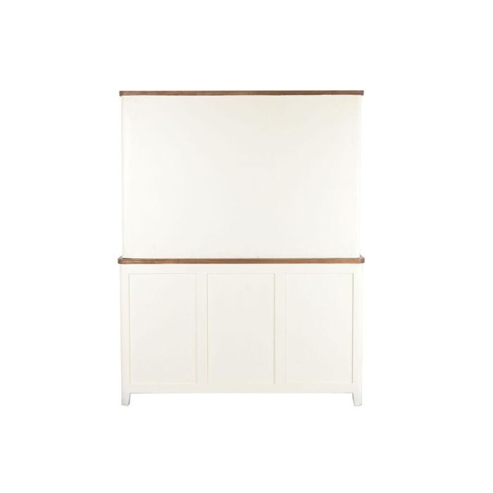 Vitrina Home ESPRIT Crema Marrón oscuro Madera de mango Madera MDF 150 X 45 X 190 CM 9