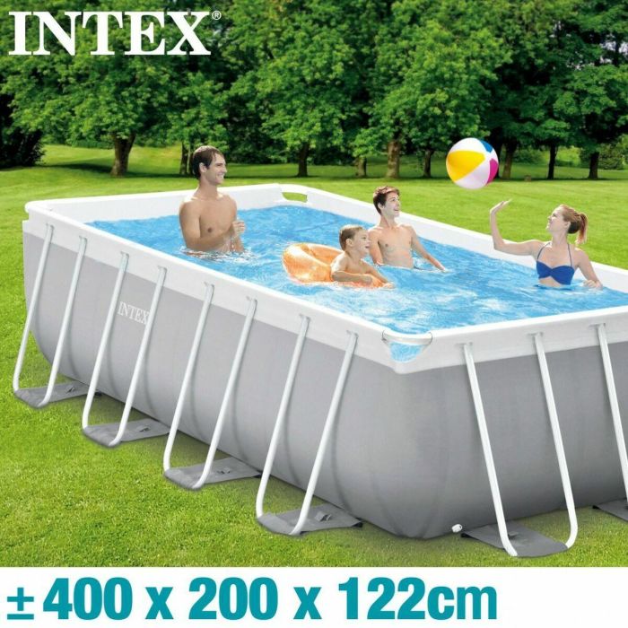 Piscina prism frame 400x200x122cm(c/bomb filtro+es 5 Piscina prism frame 400x200x122cm(c/bomb filtro+es 5