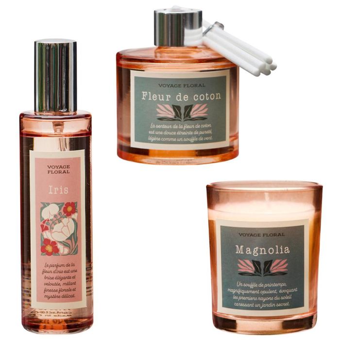 Home Deco Factory Caja-Libro Vela Y Difusor 3 Piezas Colección Bougie 3