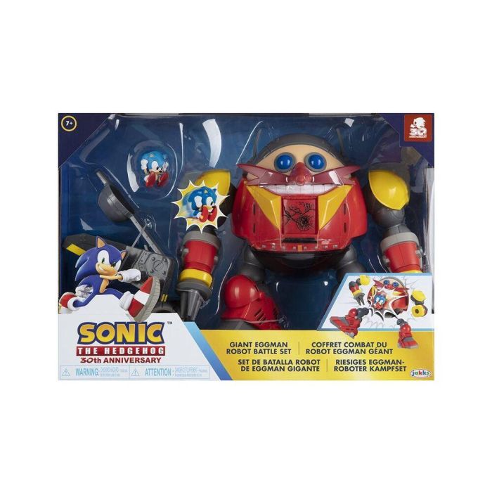 Playset Batalla Robot Gigante Eggman contra Sonic Sonic the Hedgehog 7
