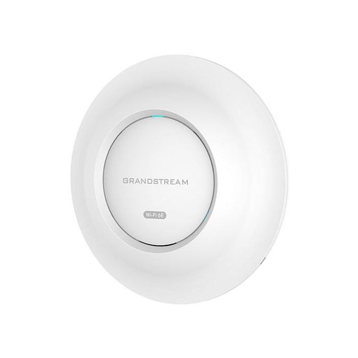 Grandstream GWN7665 Wi-Fi 6E Access Point 2x2:2 MU-MIMO Tri-Banda 5400 Mbps PoE para Techo/Pared