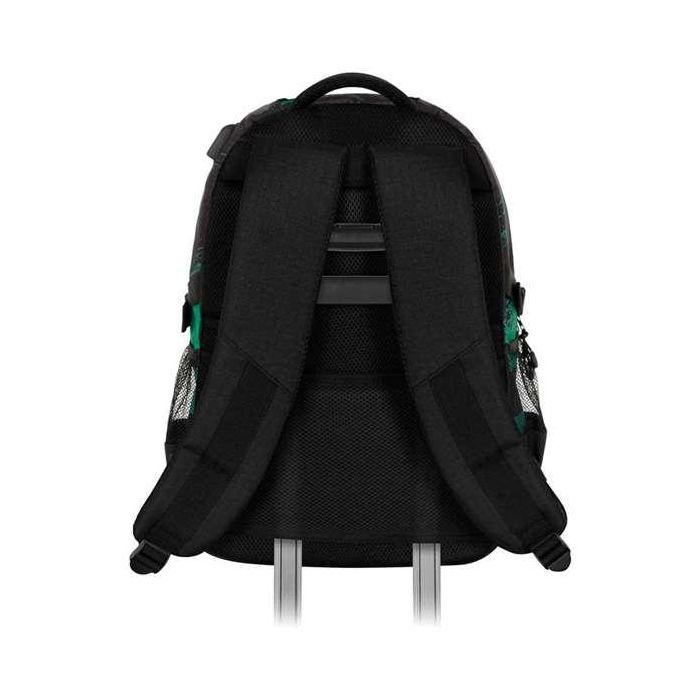 Karactermania Mochila Demon Slayer Run. Plus FAN Su, Gran Capacidad, 3 Compartimentos, Puerto USB, Repelente Líquidos, 44x34x21 cm 5