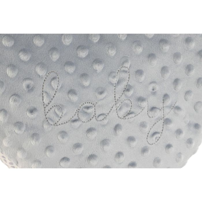 DKD Home Decor Peluche Manta Bebé Rosa, Azul, Verde Poliester 100 x 10 x 75 cm (3 Unidades) 1