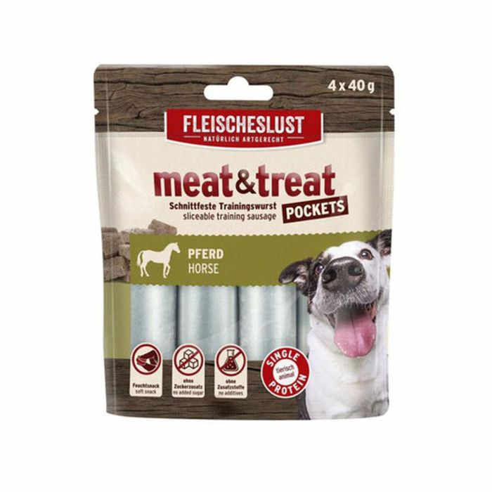 Snack para Perros Fleischeslust 24079_40_A Caballo 1 Snack para Perros Fleischeslust 24079_40_A Caballo 1