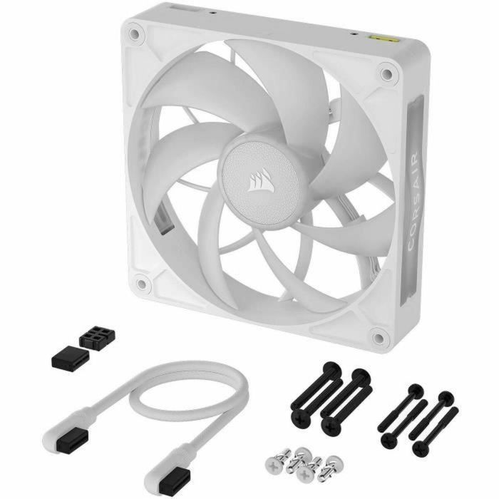 Corsair CO-9051039-WW COR1734308848629 Kit de inicio de un solo ventilador iCUE LINK RX140 RGB Max White para Refrigeración PC 13