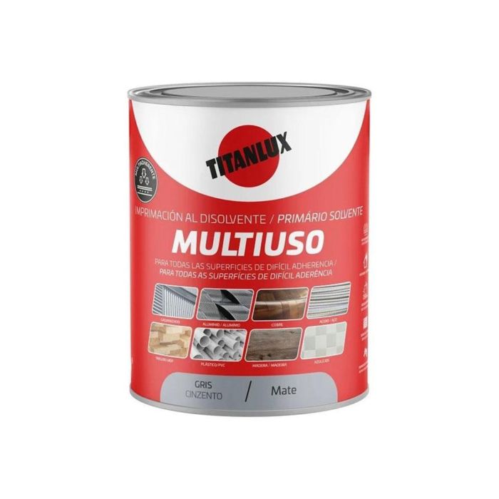 Imprimación multiuso gris mate 0,750 l