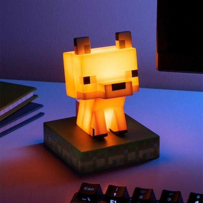 Figura de Acción Paladone Minecraft Fox Icon Light 1