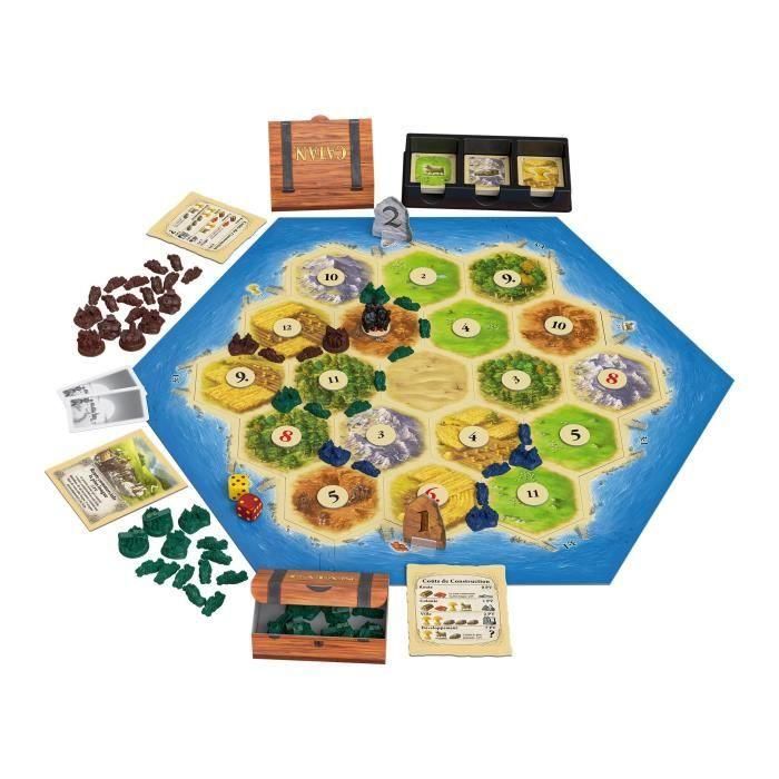 Juego básico de Catan 5/6 J. - Asmodee - Juego de mesa 1 Juego básico de Catan 5/6 J. - Asmodee - Juego de mesa 1