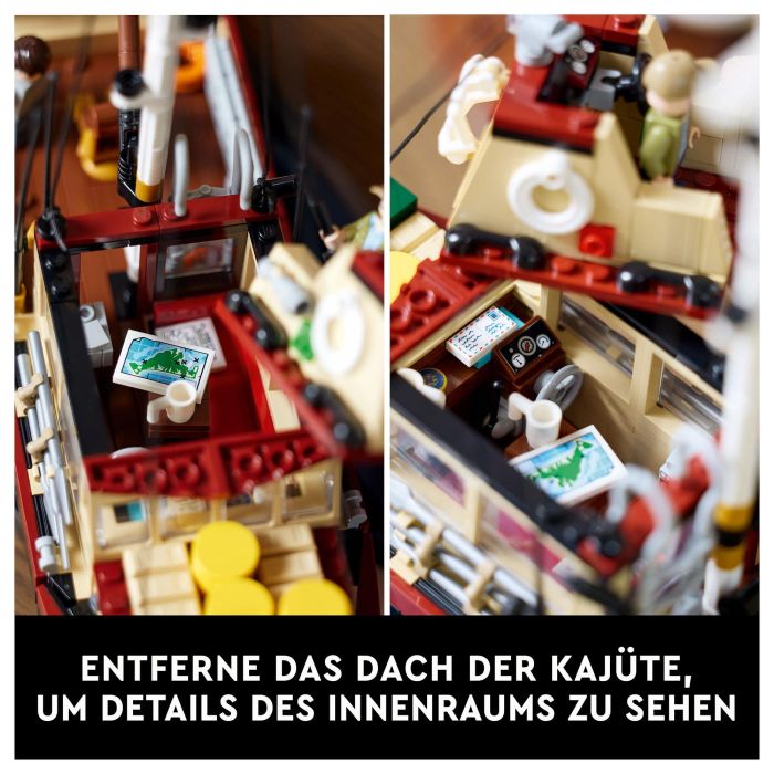 LEGO 21350 Ideas Tiburón Juego Construcción 1503 Piezas