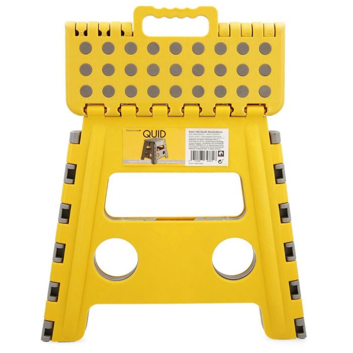 Quid Taburete Plegable Daily de Plástico Bicolor 29x22x32 cm 4 Quid Taburete Plegable Daily de Plástico Bicolor 29x22x32 cm 4