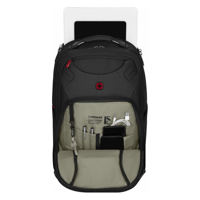 Wenger Cosmic Mochila para portátil de 43,18 cm (17") y compartimento para tablet, color negro 7