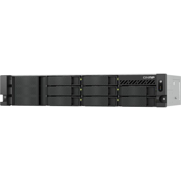 QNAP TS-855eU-8G NAS Rackmount 8-Bahías Intel Atom C5125 8C 2.8GHz 8GB RAM 2x2.5GbE 2xM.2 PCIe Gen3 6 QNAP TS-855eU-8G NAS Rackmount 8-Bahías Intel Atom C5125 8C 2.8GHz 8GB RAM 2x2.5GbE 2xM.2 PCIe Gen3 6