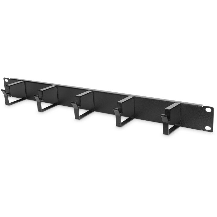 DIGITUS Rangierpanel 1HE 5x Ringe 40x60mm schwarz 0 DIGITUS Rangierpanel 1HE 5x Ringe 40x60mm schwarz 0