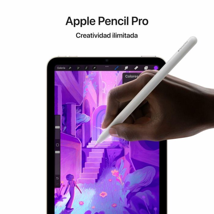 Apple MXND3TY/A iPad Mini 8.3" 7th Gen 2024 WiFi A17 Pro 256GB Blanco Estrella Liquid Retina Touch ID USB-C Tablet 16 Apple MXND3TY/A iPad Mini 8.3" 7th Gen 2024 WiFi A17 Pro 256GB Blanco Estrella Liquid Retina Touch ID USB-C Tablet 16