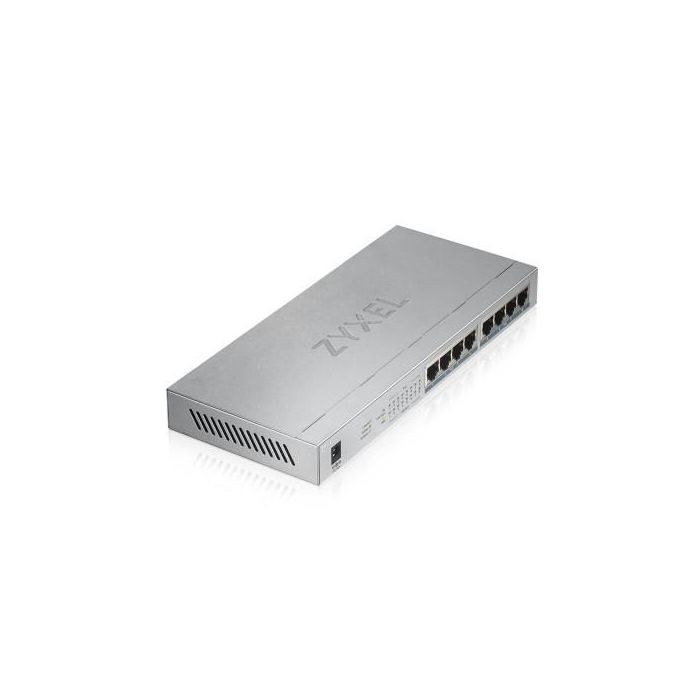 Zyxel GS1008HP No administrado Gigabit Ethernet (10/100/1000) Energía sobre Ethernet (PoE) Gris 3 Zyxel GS1008HP No administrado Gigabit Ethernet (10/100/1000) Energía sobre Ethernet (PoE) Gris 3