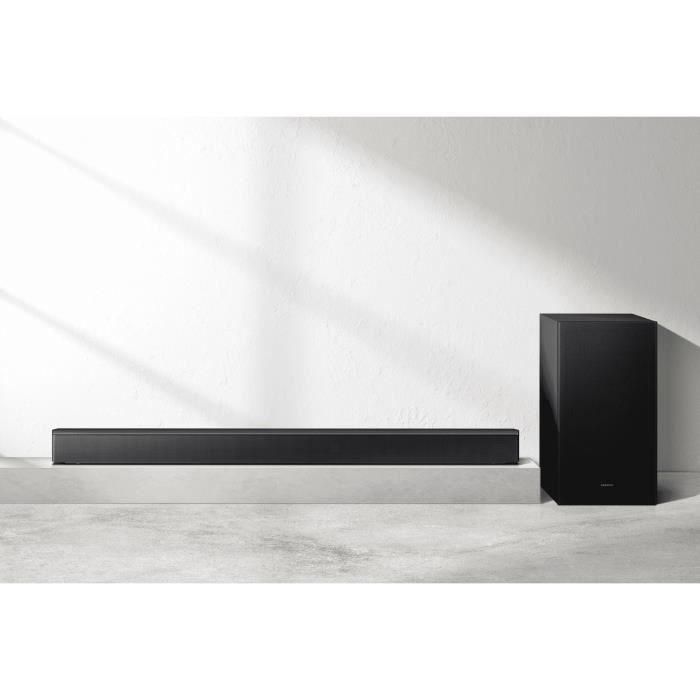 Samsung HW-B66CF/XE Barra de sonido 3.1 canales con Subwoofer inalámbrico 6.5'' HP Central Adaptive Sound Lite 1 Samsung HW-B66CF/XE Barra de sonido 3.1 canales con Subwoofer inalámbrico 6.5'' HP Central Adaptive Sound Lite 1