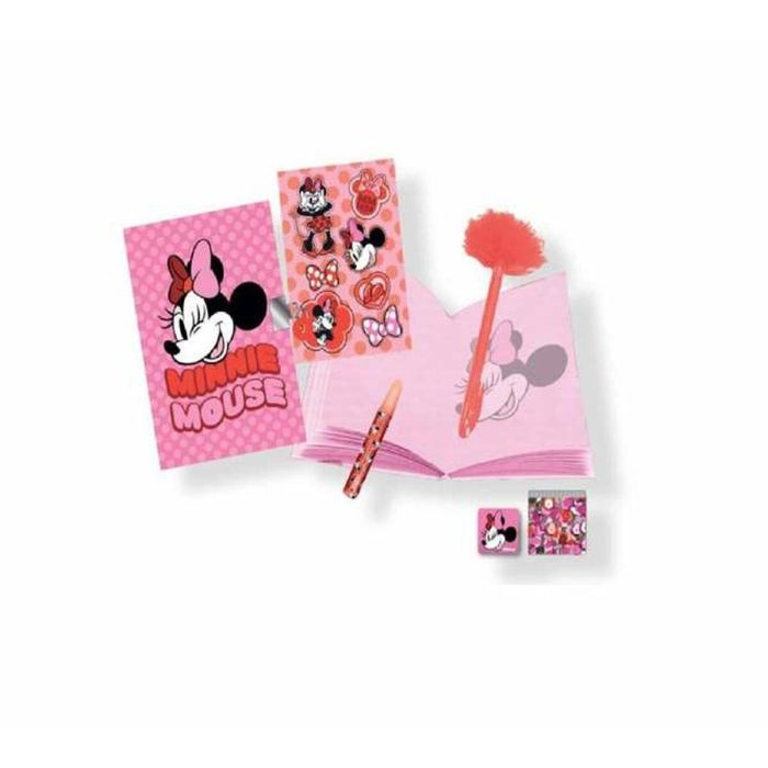 Cerdá Diario Set Minnie Infantil, con Diseño Multicolor, Edad Recomendada +3 años, Medidas 23.5 x 25.0 x 5.5 cm 6 Cerdá Diario Set Minnie Infantil, con Diseño Multicolor, Edad Recomendada +3 años, Medidas 23.5 x 25.0 x 5.5 cm 6