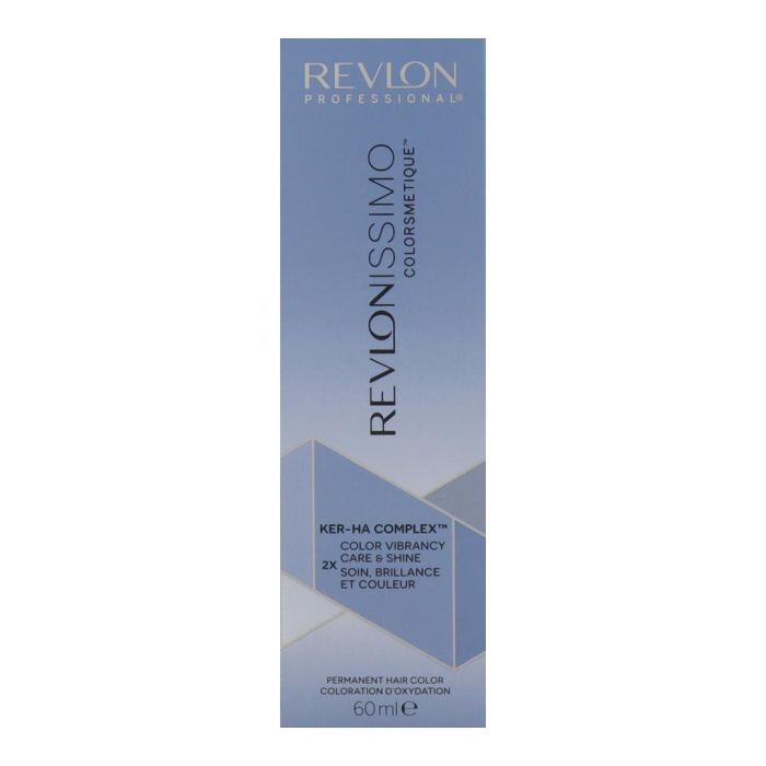 Revlon Revlonissimo Colorsmetique 6.11 Rubio Oscuro Intenso Ceniza Coloración Permanente 60ml con Ácido Hialurónico y Kera-Complex