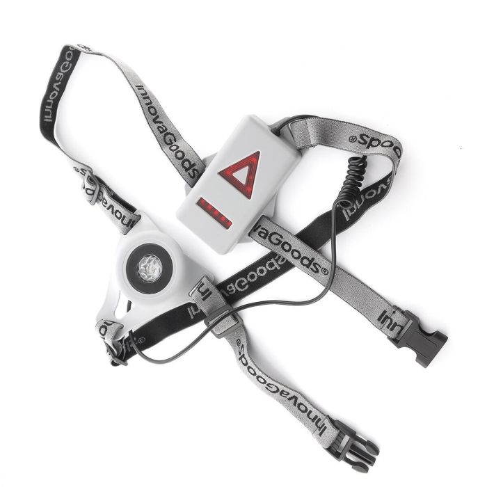Arnés Deportivo con Luces LED Safelt InnovaGoods 3