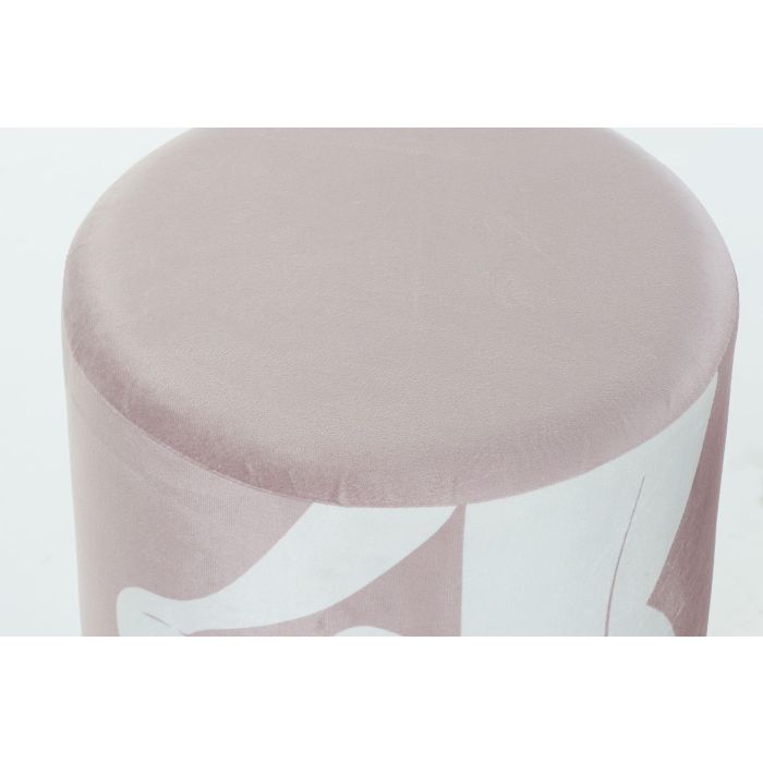 Reposapies Scandi DKD Home Decor Rosa Palo Blanco 30 x 38 x 30 cm (2 Unidades) Reposapies Scandi DKD Home Decor Rosa Palo Blanco 30 x 38 x 30 cm (2 Unidades)