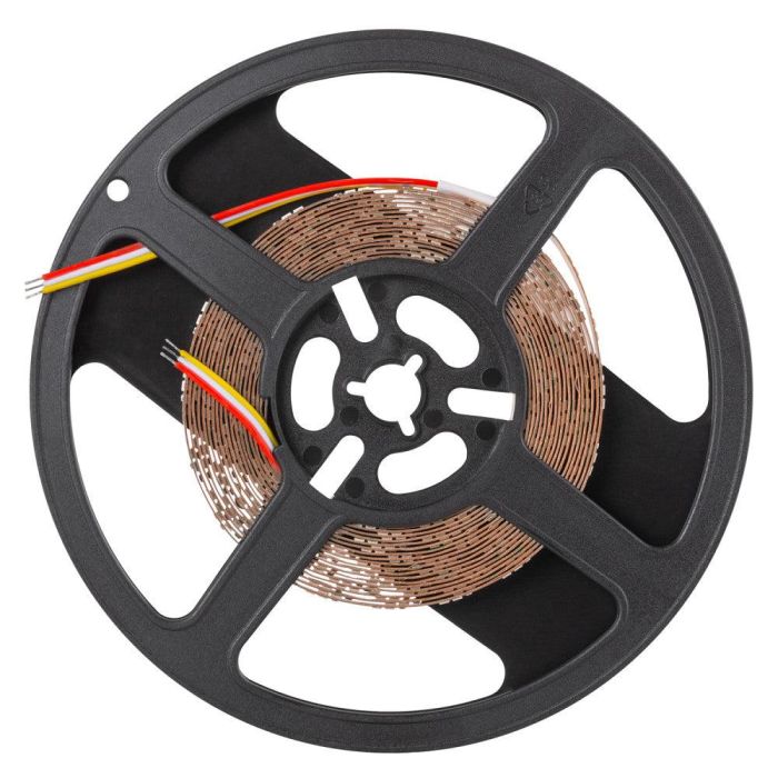 SKY-FSL2835-120-CCT Tira LED Flexible SMD 2835 CCT 24V, 5 Metros, 12W/m, 1200Lm/m IP20 Autoadhesiva 3M para Iluminación Decorativa 2