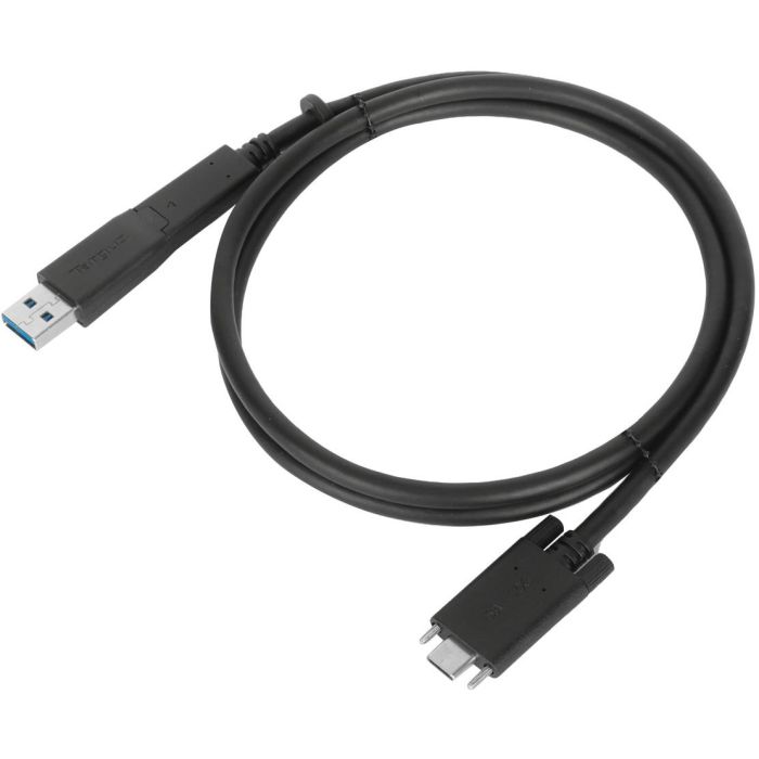 Targus ACC1135GLX Cable USB-C a USB-C 1.8 m, USB 3.2 Gen 1 (3.1 Gen 1) 10 Gbit/s, Macho/Macho, Negro 1 Targus ACC1135GLX Cable USB-C a USB-C 1.8 m, USB 3.2 Gen 1 (3.1 Gen 1) 10 Gbit/s, Macho/Macho, Negro 1