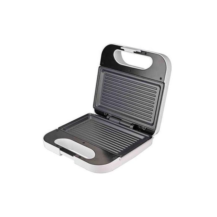 Grunkel Sandwichera SAN-GRILLNG, 750 W, Función Grill, Blanco Grunkel Sandwichera SAN-GRILLNG, 750 W, Función Grill, Blanco