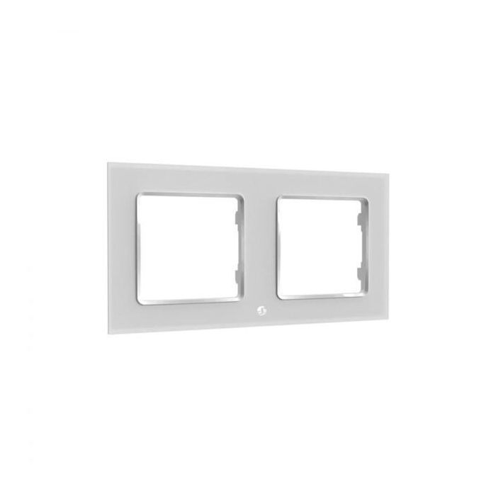Shelly Accessories "Wall Frame 2" Wandtaster Rahmen 2-fach Weiß