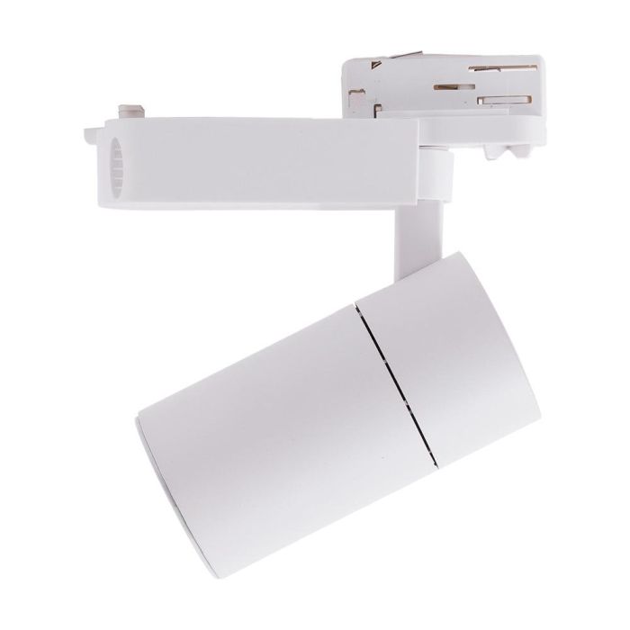 Foco de Carril LED  30W 2700Lm CRI90 4200ºK Trifásico 40.000H Antideslumbrante  [HO-FC-30W-AD-W-W] 2
