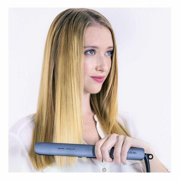 Plancha de Pelo Cecotec Bamba RitualCare 890 Titanium 42W Negro 2 Plancha de Pelo Cecotec Bamba RitualCare 890 Titanium 42W Negro 2