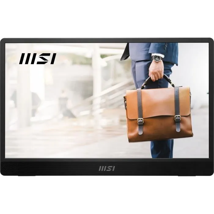 MSI Pantalla Gaming MP161 E2 15.6" IPS FHD 1ms 60Hz USB-C x2 Mini HDMI 5