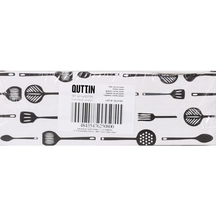 Pala Surcos Nylon 30x7 cm Negra Quttin (24 Unidades) 2 Pala Surcos Nylon 30x7 cm Negra Quttin (24 Unidades) 2