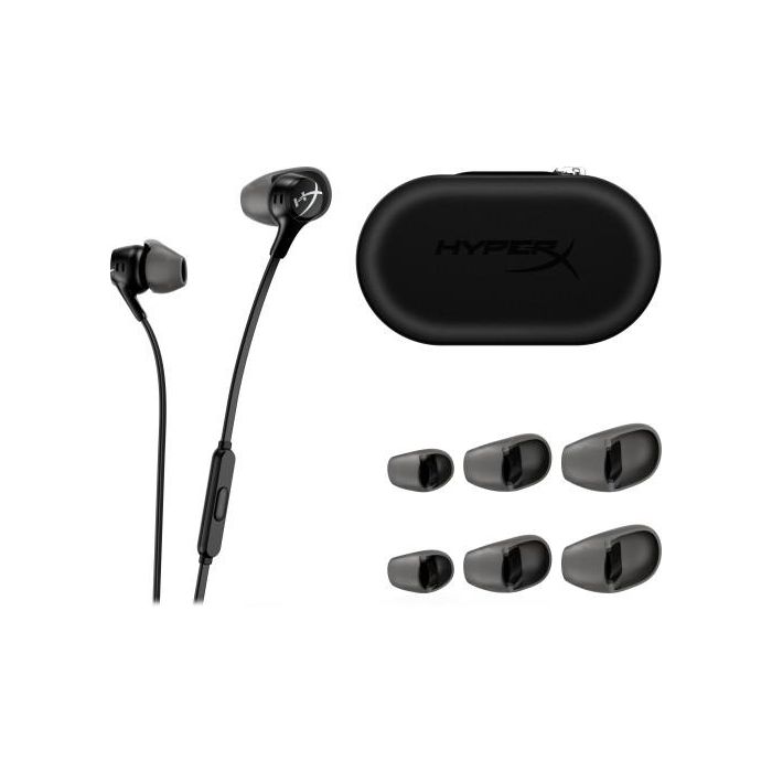 HyperX 70N24AA Auriculares para Gaming Móvil en Negro, Cómodos, con Cable y Conector de 3,5 mm 2
