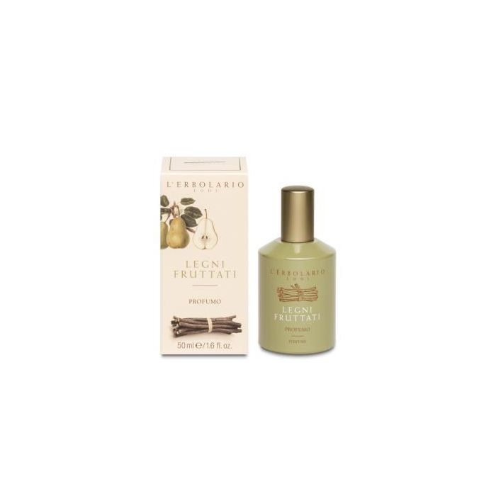 L'ERBOLARIO Leños Frutados Perfume 50ml Unisex Amaderado Afrutado con Pera y Regaliz