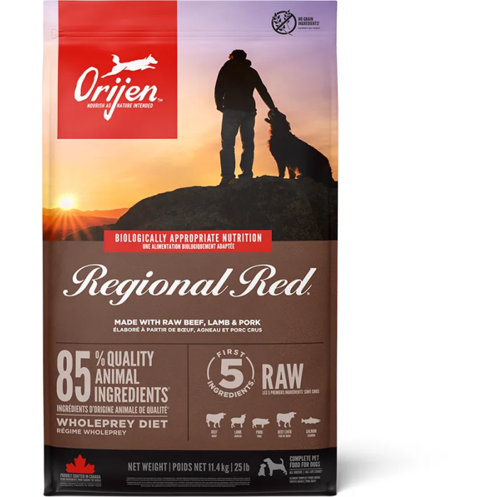 Orijen Canine Adult Regional Red 11,4 kg